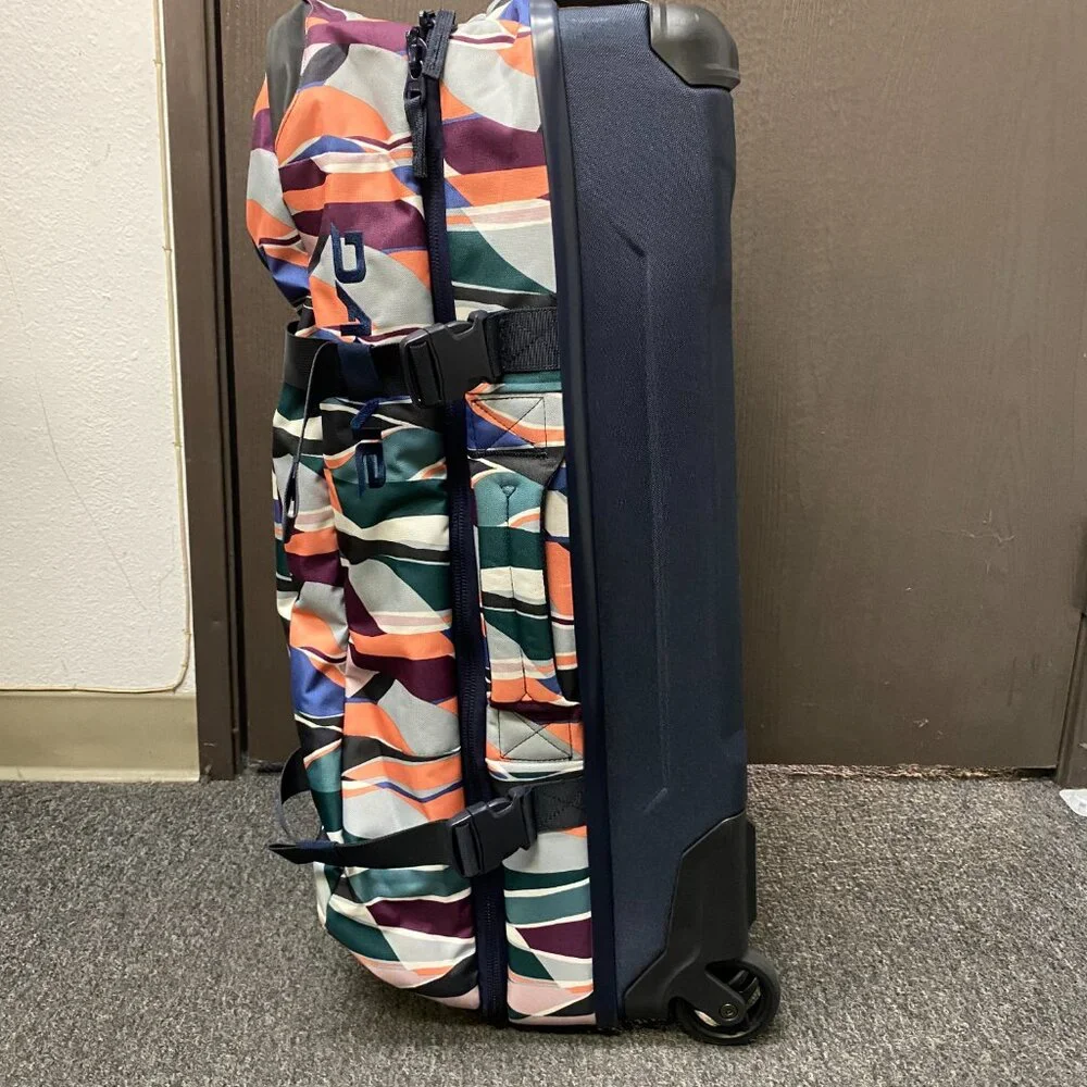 Dakine Split Roller 85L Wheeled Travel Bag  Night Skyline/White - Picture 2 of 6